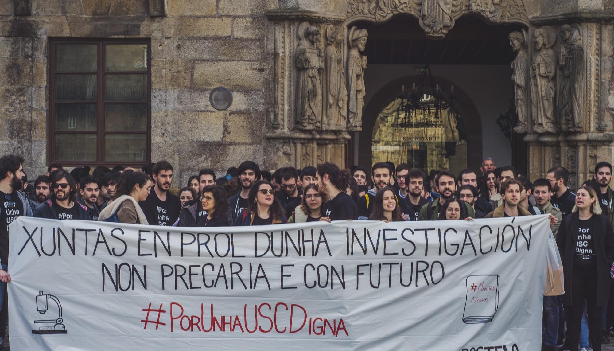 Concentración de persoal investigador da USC